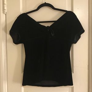 Velvet cute top! Hell Bunny